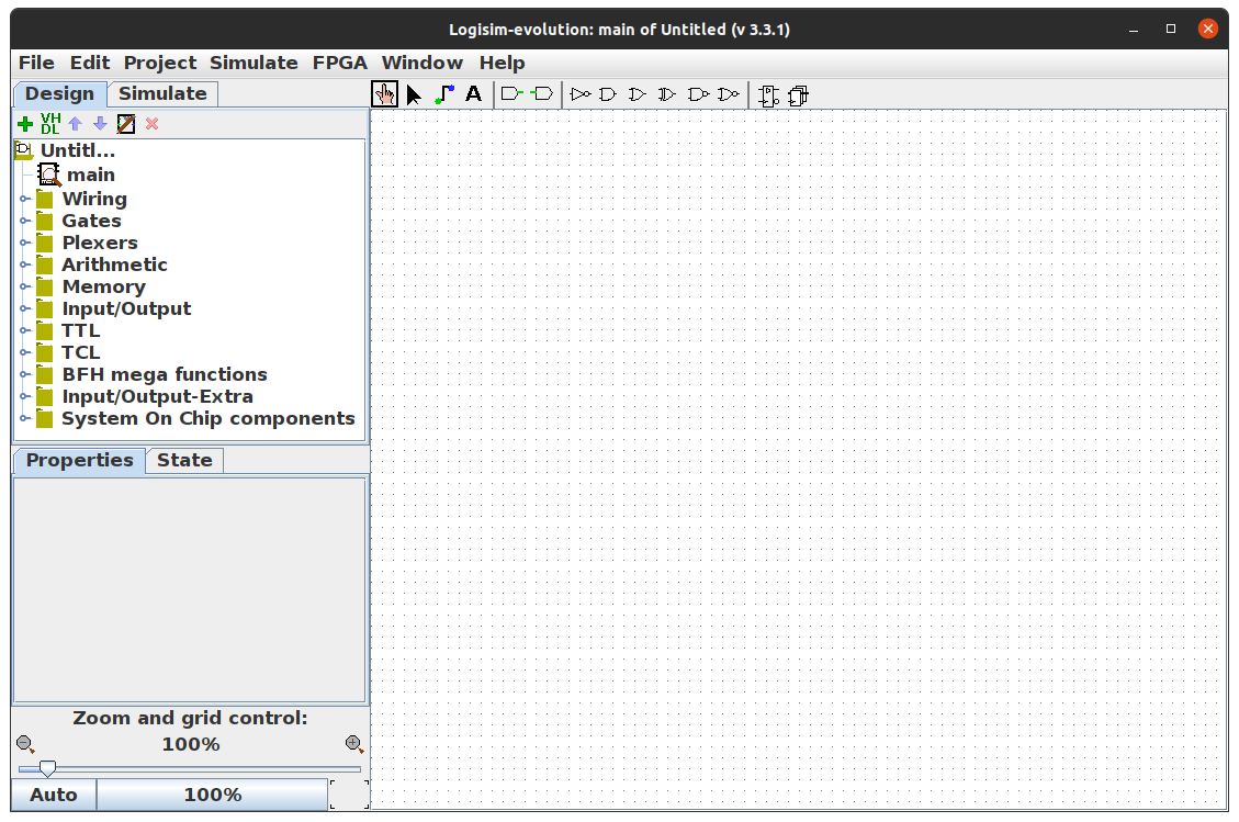 Logisim Window